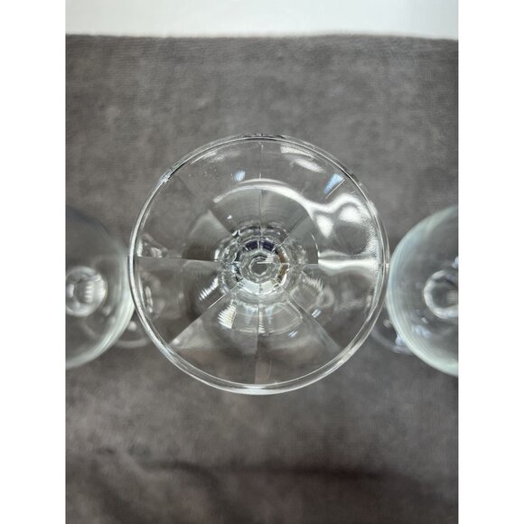 Claudia Lead Crystal Import Associates 7.5 Beer/Iced Tea Glasses Lot of 4 - Picture 5 of 9